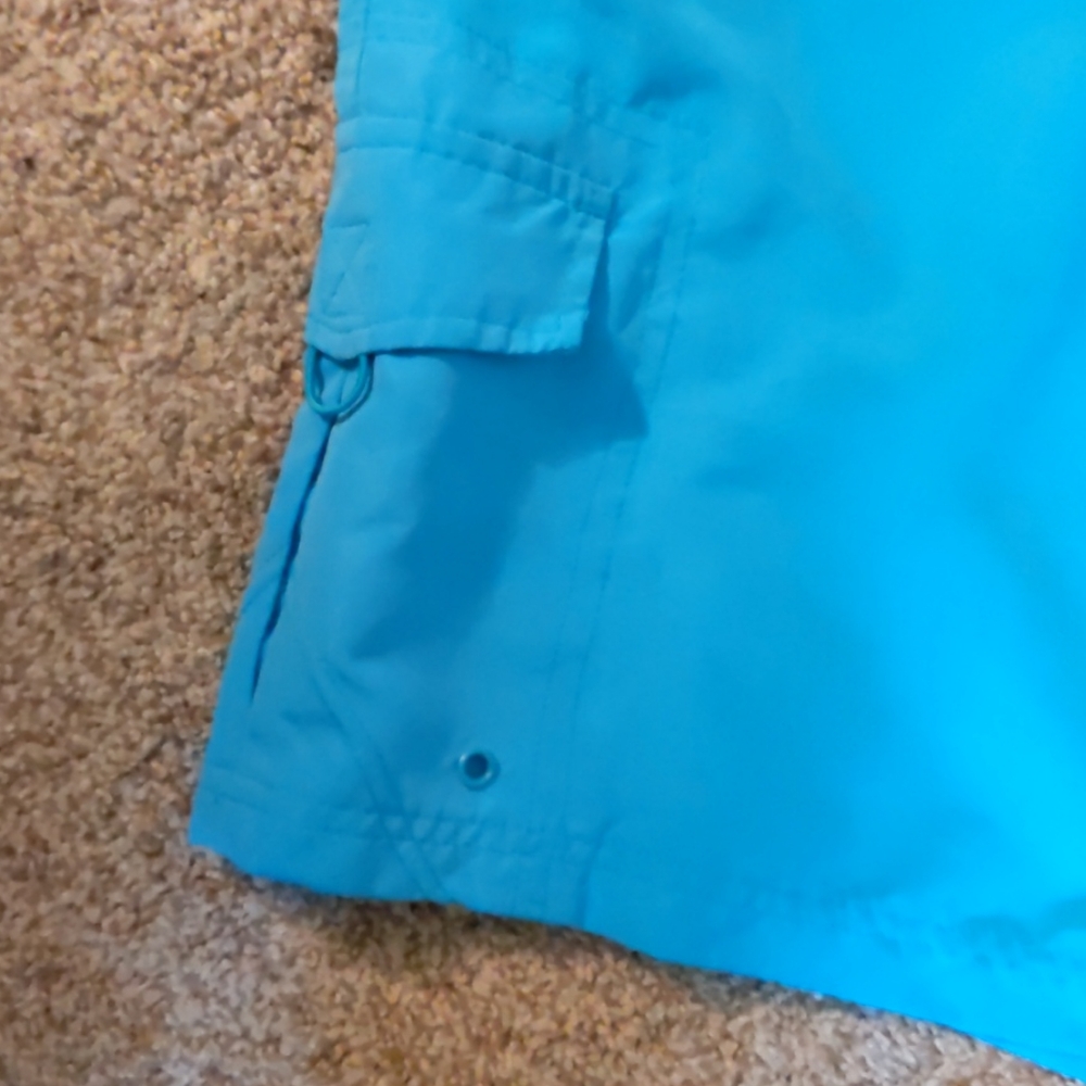 Hawaiian Authentics Aqua Blue Swim Trunks . Sz XL - Picture 2 of 9